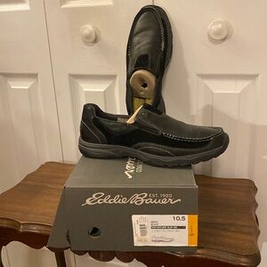 Eddie Bauer Men’s Black Slip-ons Size 10.5